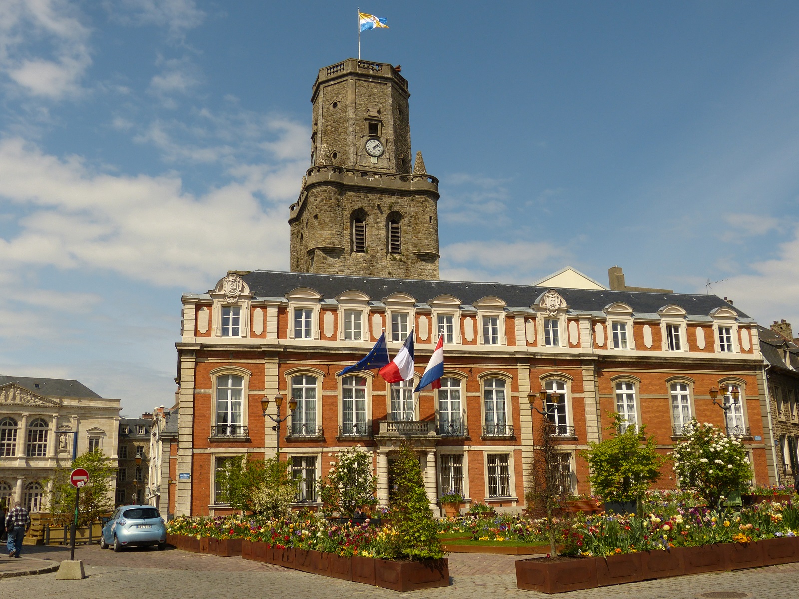 Stadhuis in Boulogne sur Mer, Noord-Frankrijk